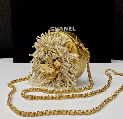 Chanel Timeless Leather Gold Handbag