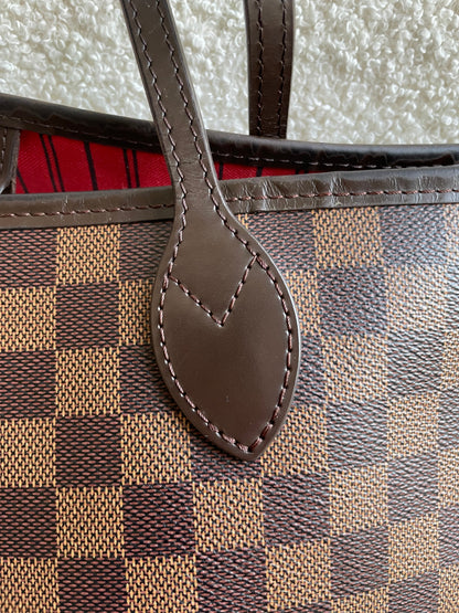 Louis Vuitton Neverfull MM Damier Ebene Cherry Interior (RRP £1,430)