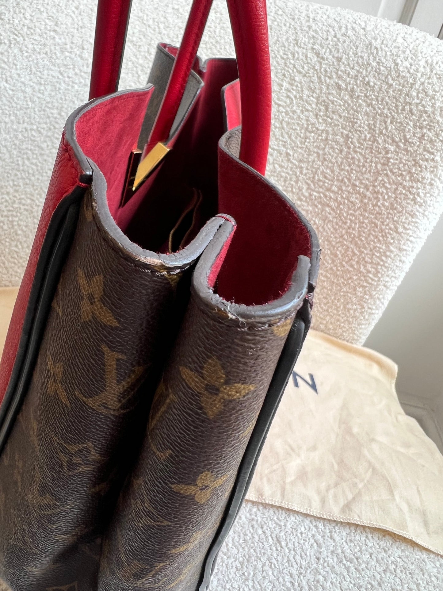 Louis Vuitton Kimono Bag Monogram and Red
