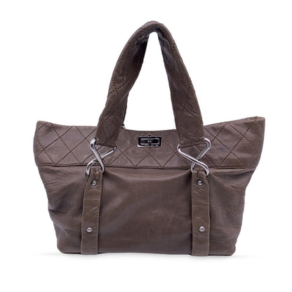 Chanel Leather Brown Luxury Tote Style