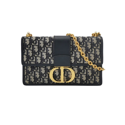 Dior 30Montaigne Medium Bag In Oblique Canvas And Calfskin 057850901146
