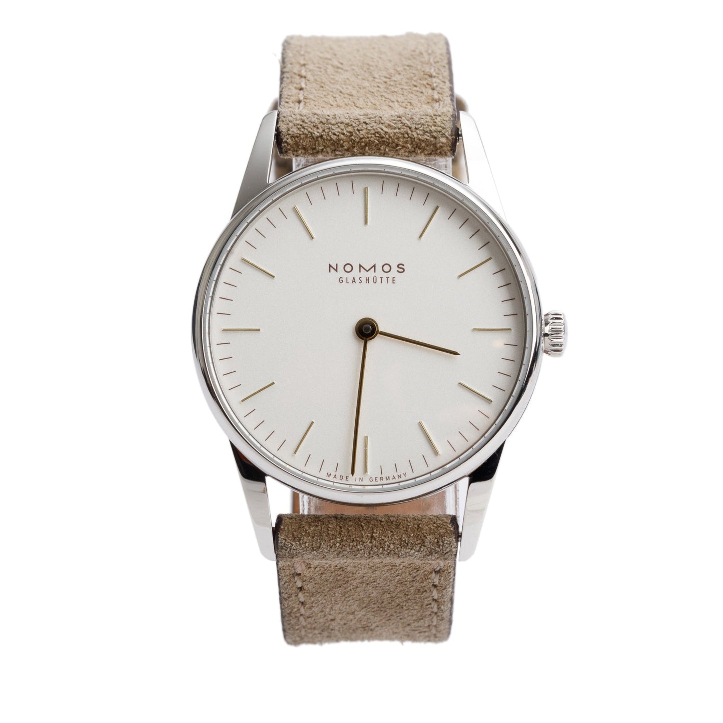 Nomos Glashutte 2024 Stainless Steel Orion 33 MM Duo Watch w/ Box & Papers
