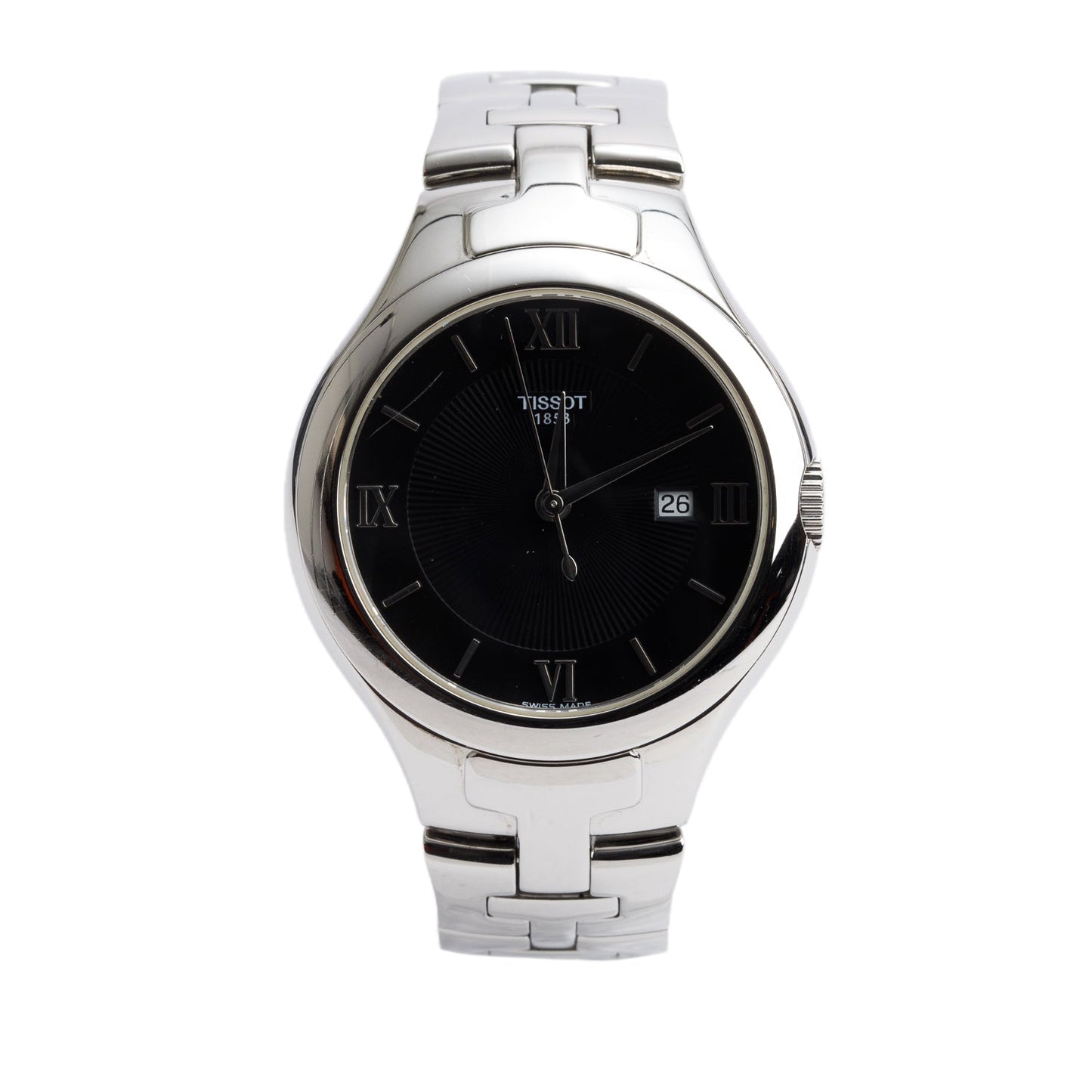Tissot Stainless Steel T-Trend 34 MM Watch Black Dial