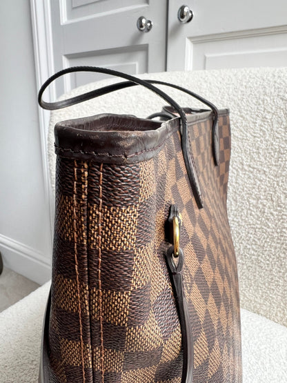 Louis Vuitton Neverfull MM Damier Ebene Cherry Interior (RRP £1,430)