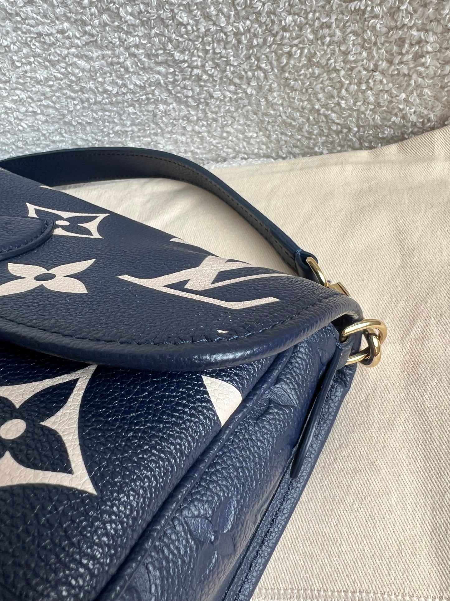 Louis Vuitton Diane Satchel Bicolour Empreinte (RRP £2,170)