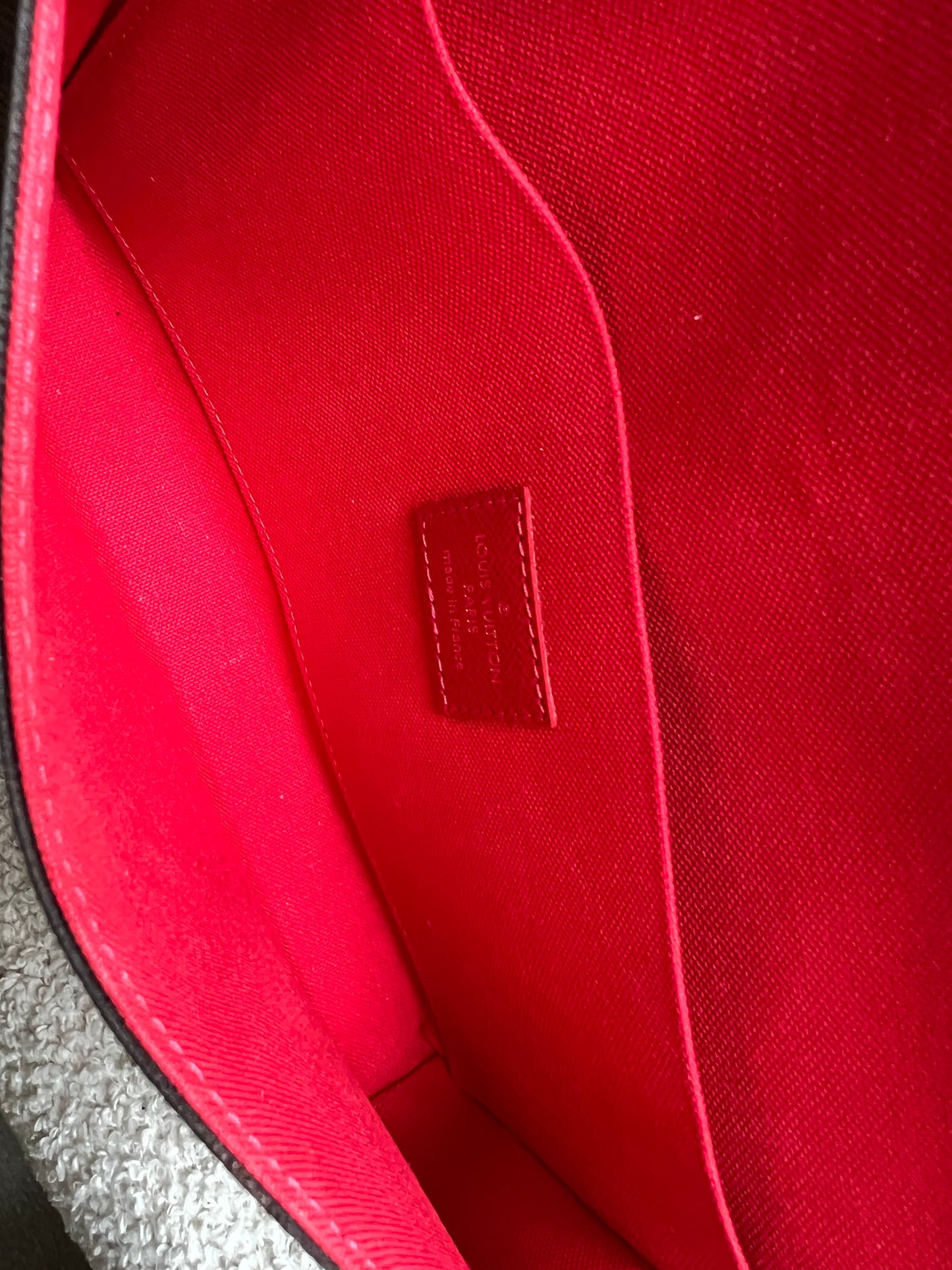 Louis Vuitton Felicie Pochette Damier Ebene (RRP £1110)