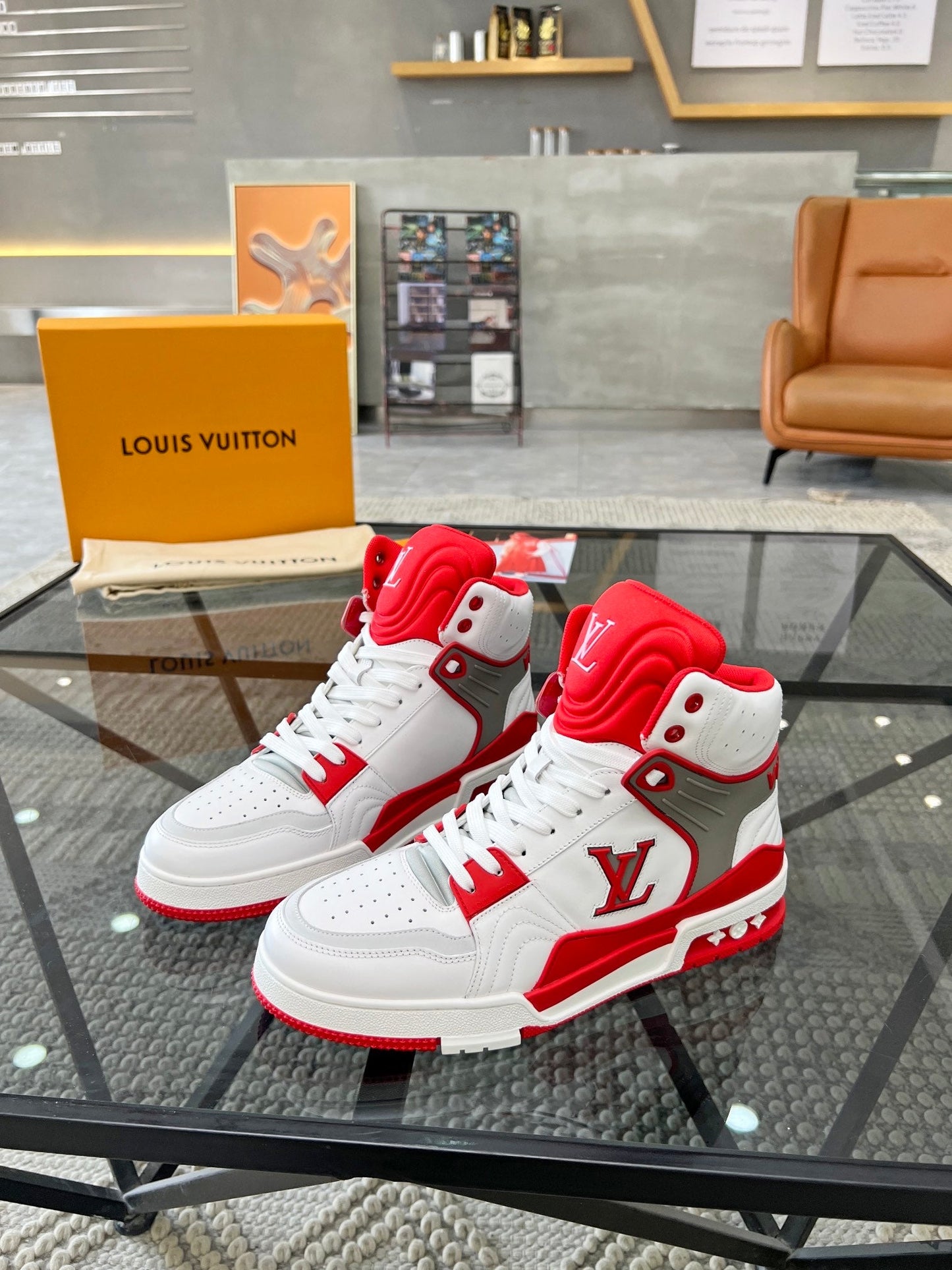 Louis Vuitton Trainer Sneakers Boot