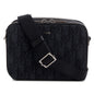 Christian Dior 2020 Black Oblique Jacquard Zipped Pouch