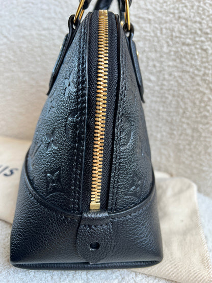 Louis Vuitton Alma Neo BB Black Empreinte  (RRP £2,020)