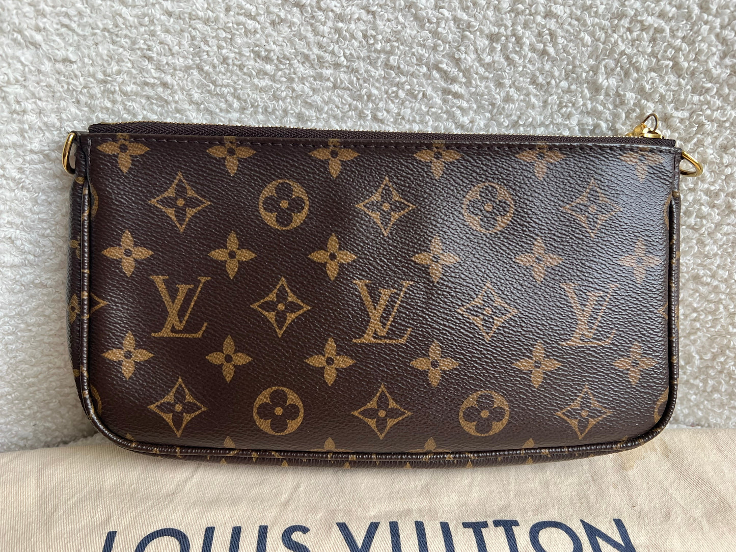 Louis Vuitton Multi Pochette Accessoires Khaki (RRP £2070)