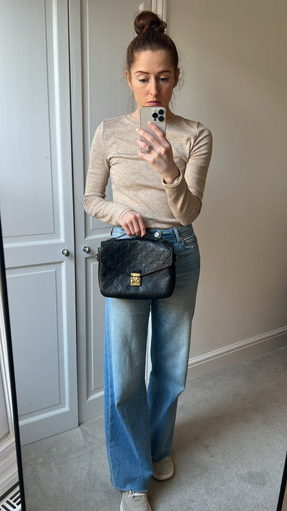 Louis Vuitton Pochette Metis Black Empreinte (RRP £2,200)
