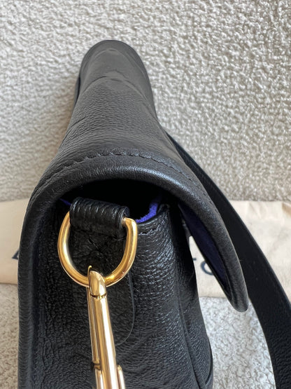 Louis Vuitton Diane Satchel Black Empreinte (RRP £2,120)