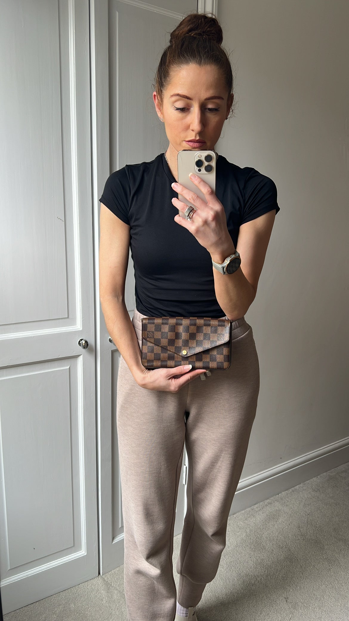 Louis Vuitton Felicie Pochette Damier Ebene (RRP £1110)