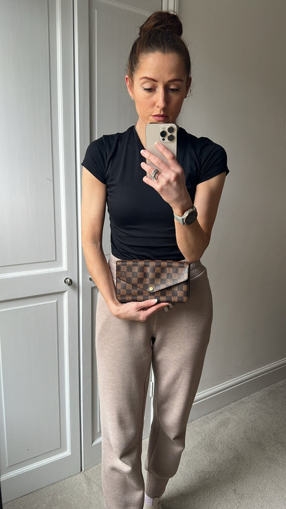 Louis Vuitton Felicie Pochette Damier Ebene (RRP £1110)