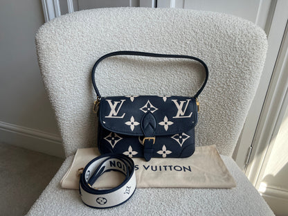 Louis Vuitton Diane Satchel Bicolour Empreinte (RRP £2,170)