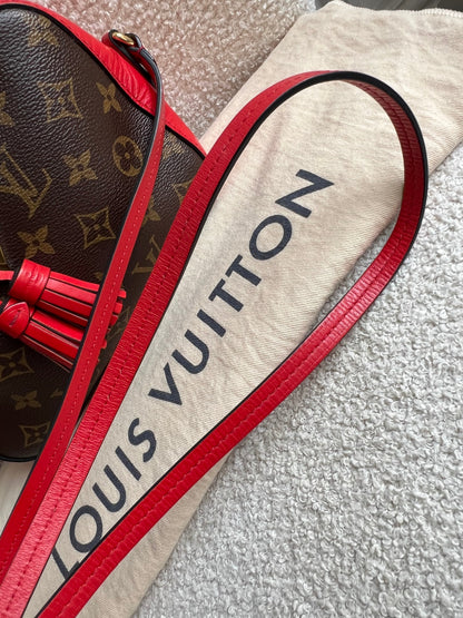 Louis Vuitton Saintonge Monogram Red