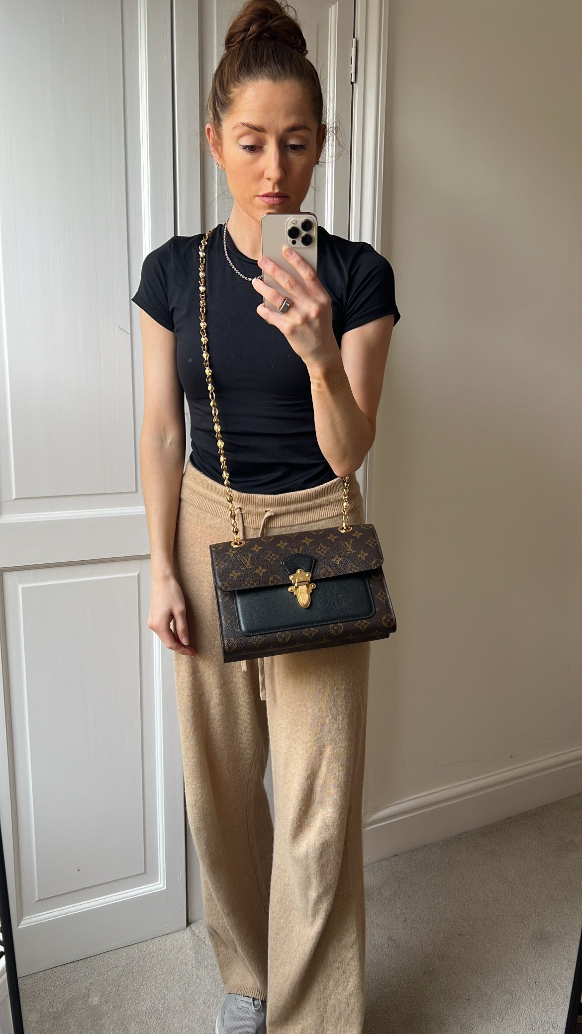 Louis Vuitton Victoire Monogram and Black (RRP £2000)