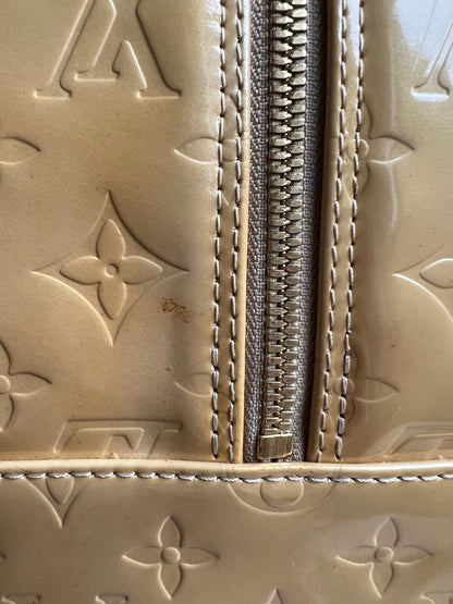 Louis Vuitton Tompkins Square Bag Pearl Monogram Vernis