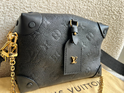 Louis Vuitton Black Empreinte Petite Malle Souple Bag (RRP £2420)
