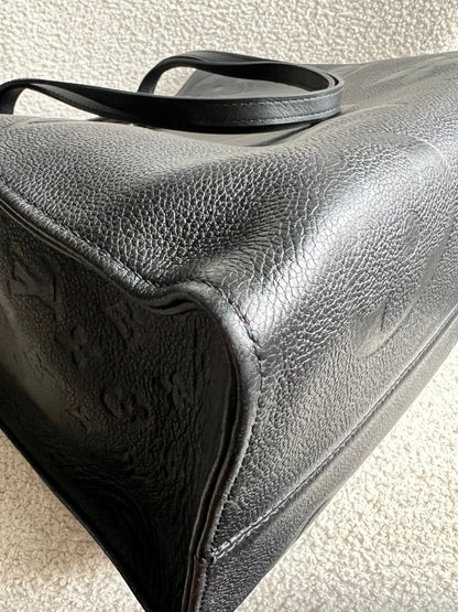 Louis Vuitton On the Go GM Black Empreinte (RRP £2,620)