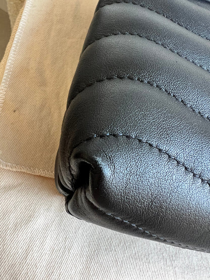 Louis Vuitton Black New Wave Chain Bag MM (RRP £2310)