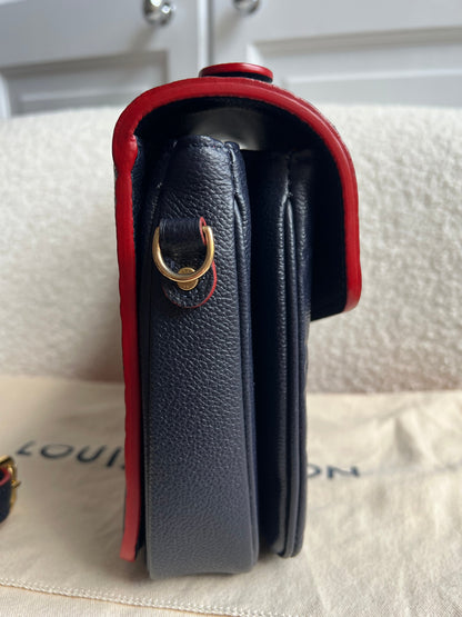 Louis Vuitton Pochette Metis Marine Rouge Empreinte (RRP £2,200)