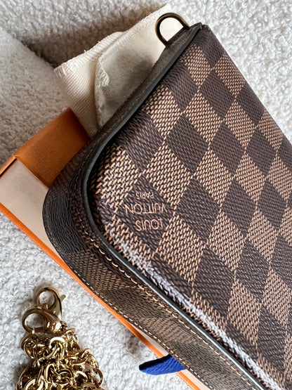 Louis Vuitton Felicie Pochette Damier Ebene (RRP £1110)
