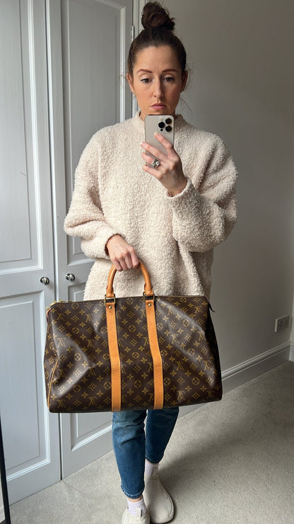 Louis Vuitton Keepall 45 Monogram Vintage