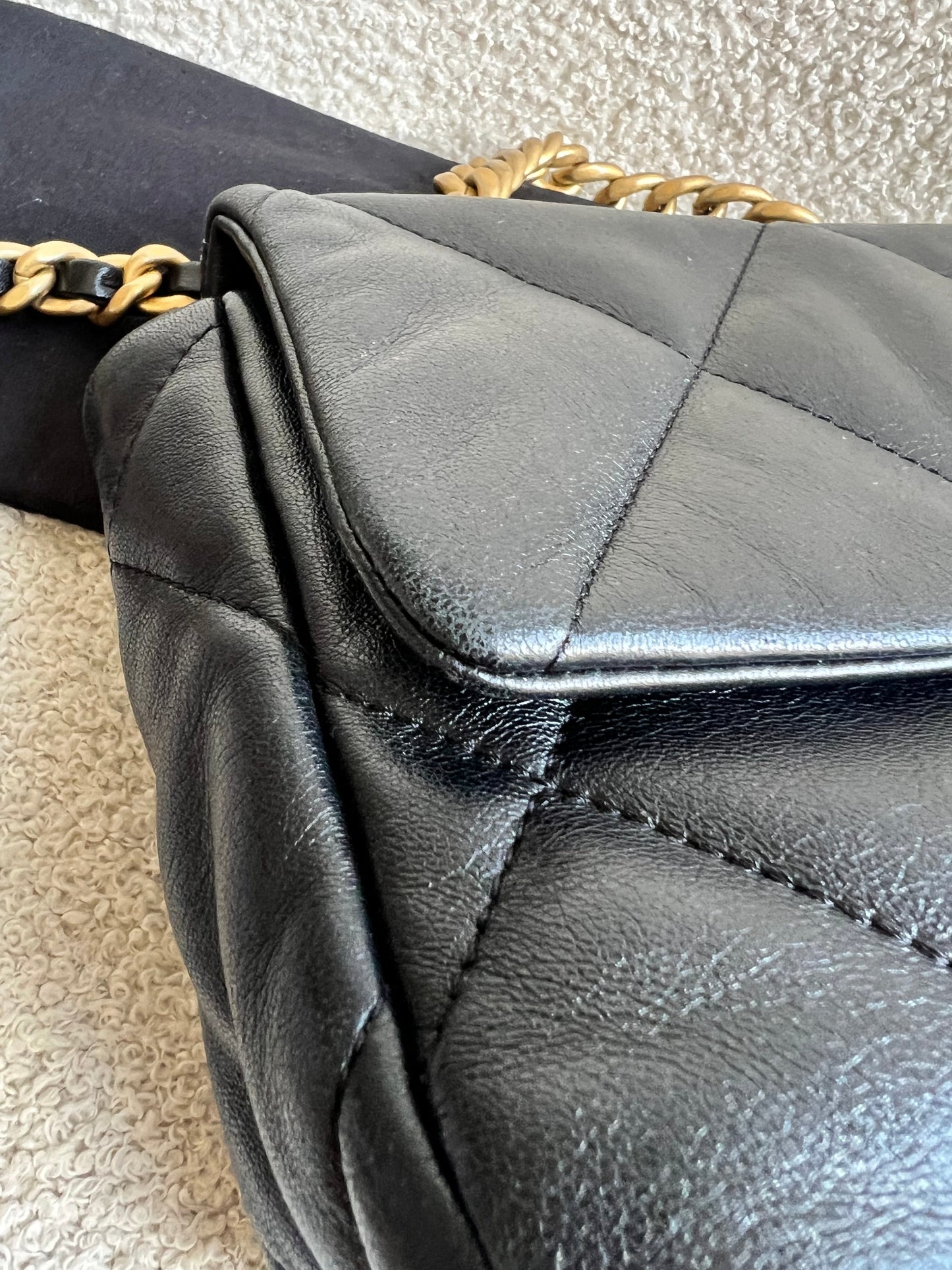 Chanel Small 19 in Black Lambskin (RRP £5,590)