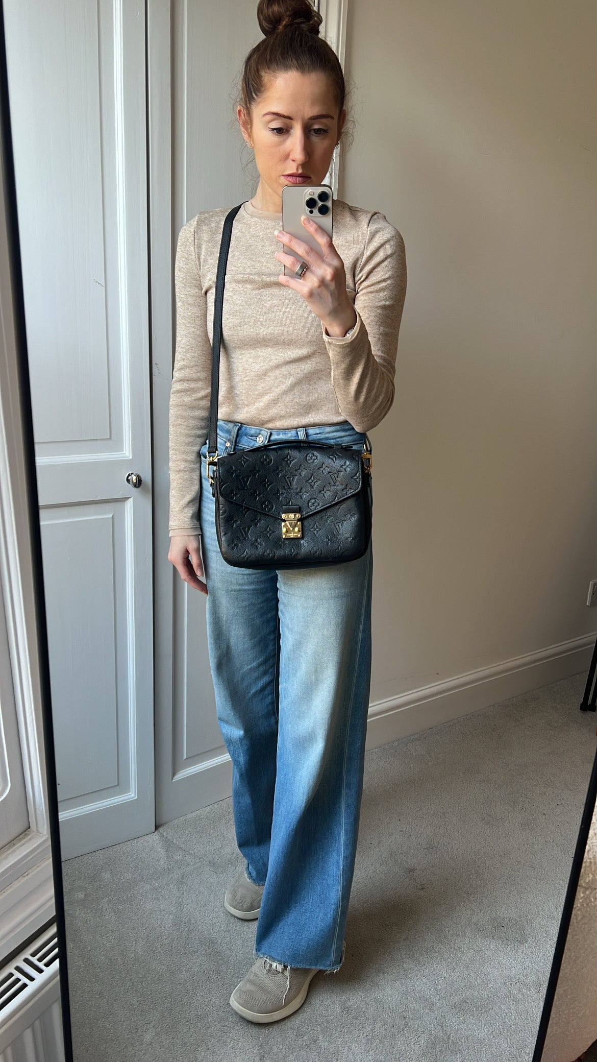 Louis Vuitton Pochette Metis Black Empreinte (RRP £2,200)