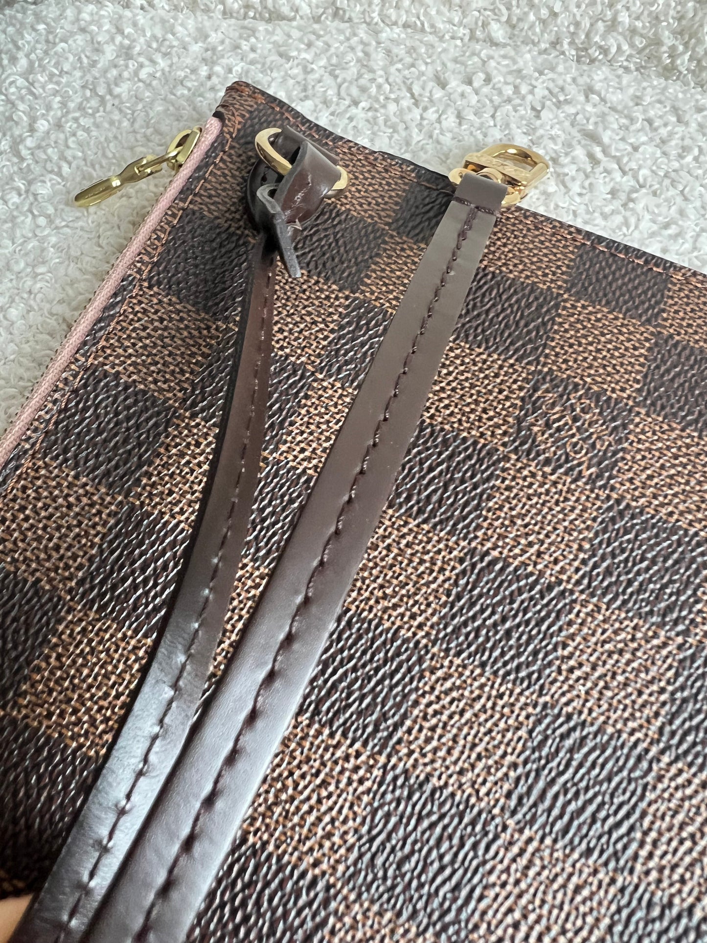 Louis Vuitton Pouch (from Neverfull) in Damier Ebene