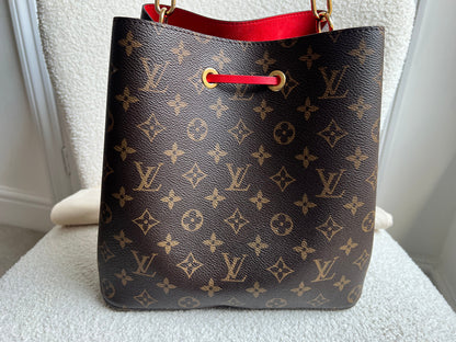 Louis Vuitton Neo Noe Monogram Coquelicot (RRP £1,790)