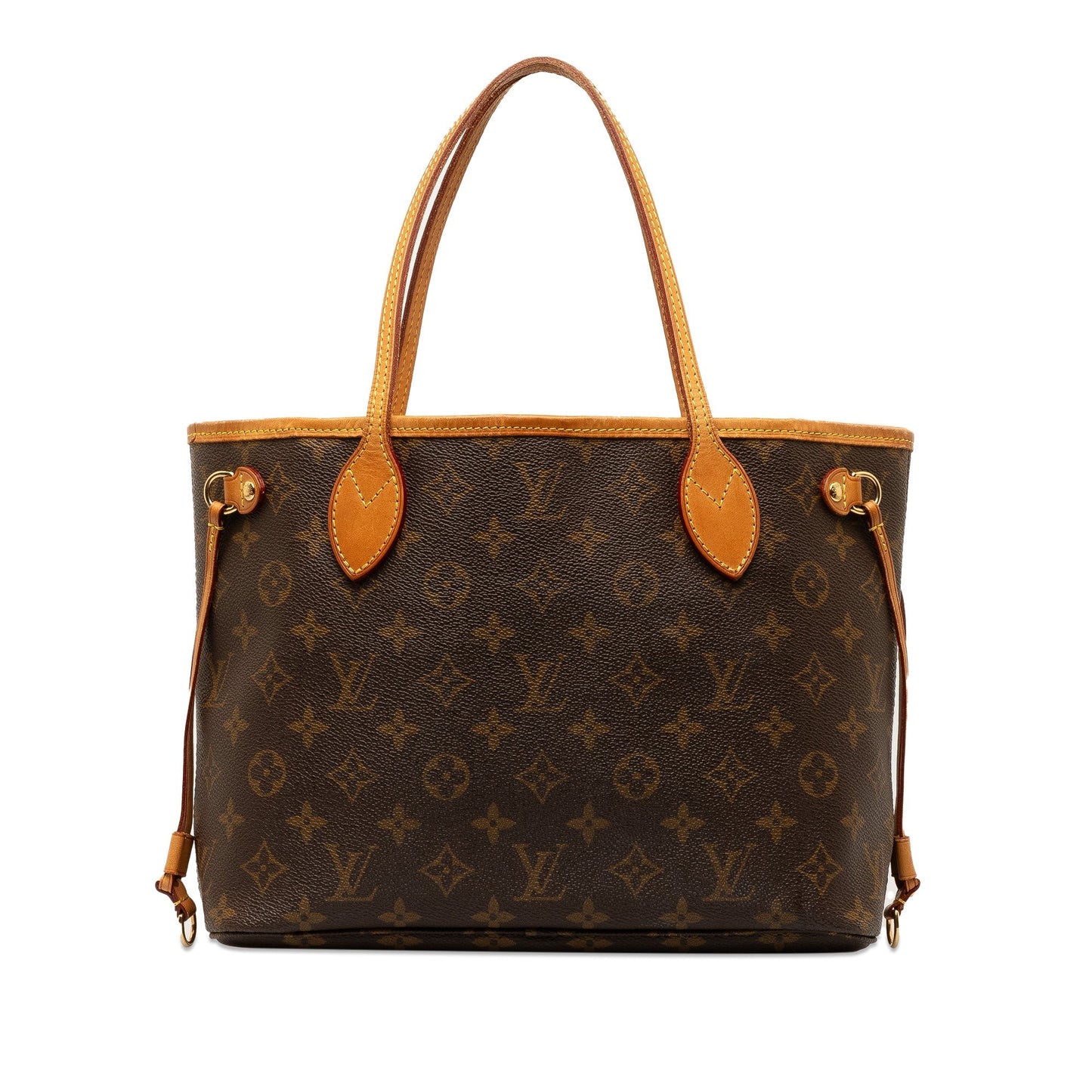 Brown Louis Vuitton Monogram Neverfull PM Tote Bag