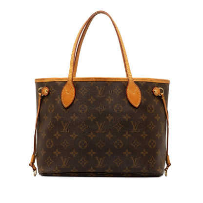 Brown Louis Vuitton Monogram Neverfull PM Tote Bag