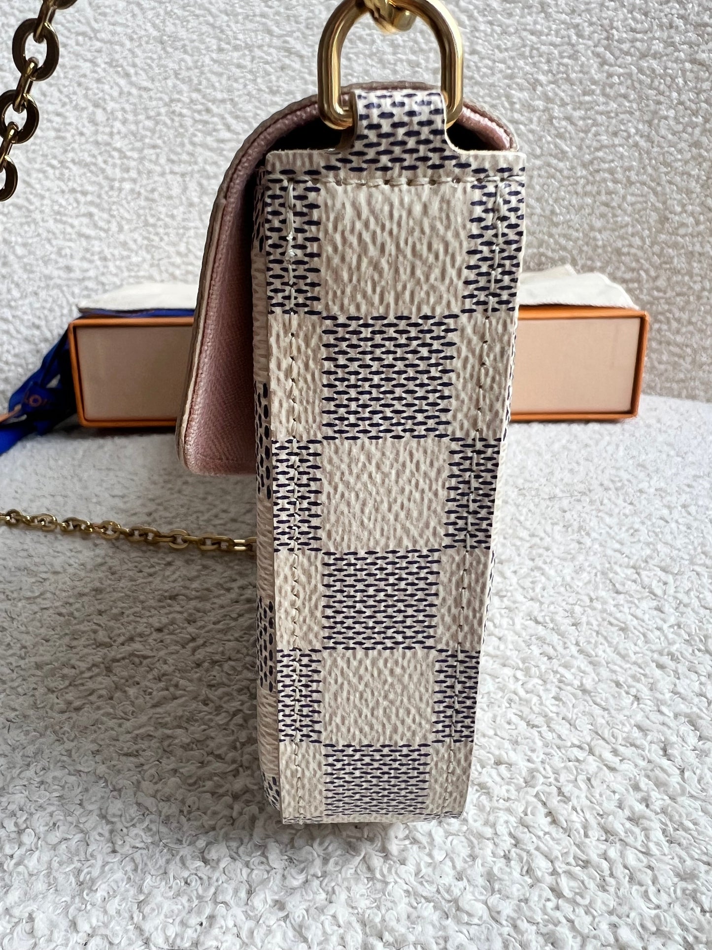 Louis Vuitton Felicie Pochette Damier Azur (RRP £1110)
