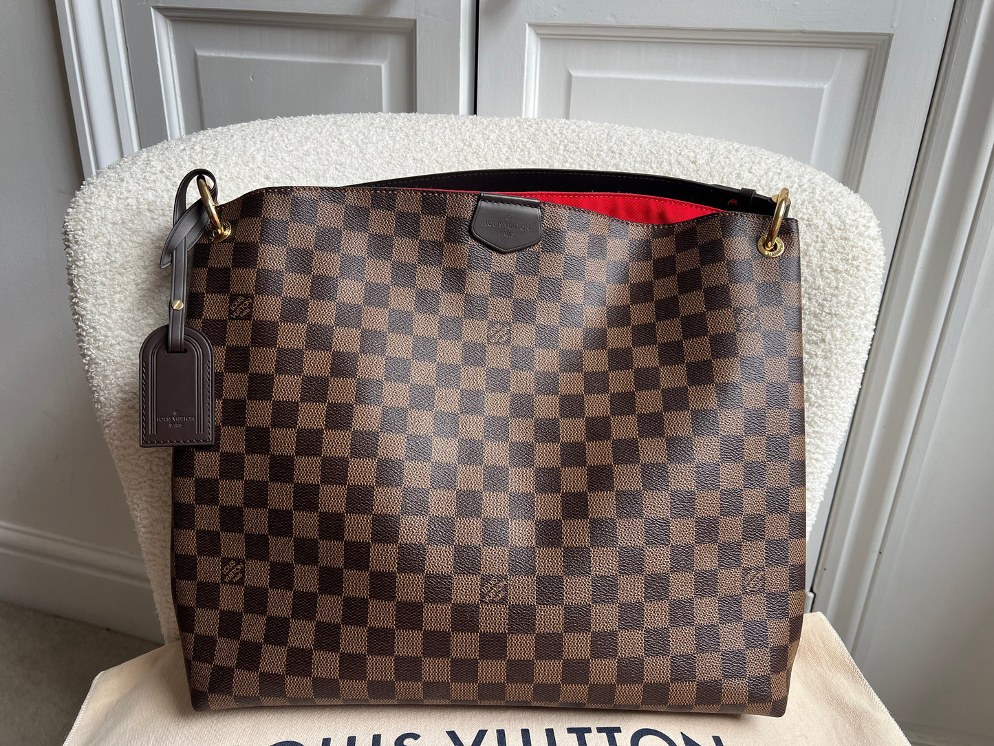 Louis Vuitton Graceful MM Damier Ebene (RRP £1,470)