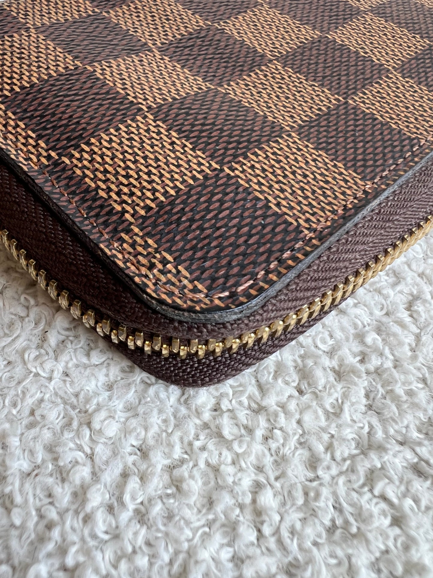 Louis Vuitton Clemence Wallet in Damier Ebene (RRP £450)
