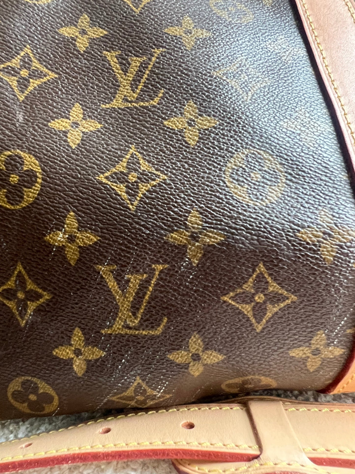 Louis Vuitton Vintage Keepall Bandouliere 60