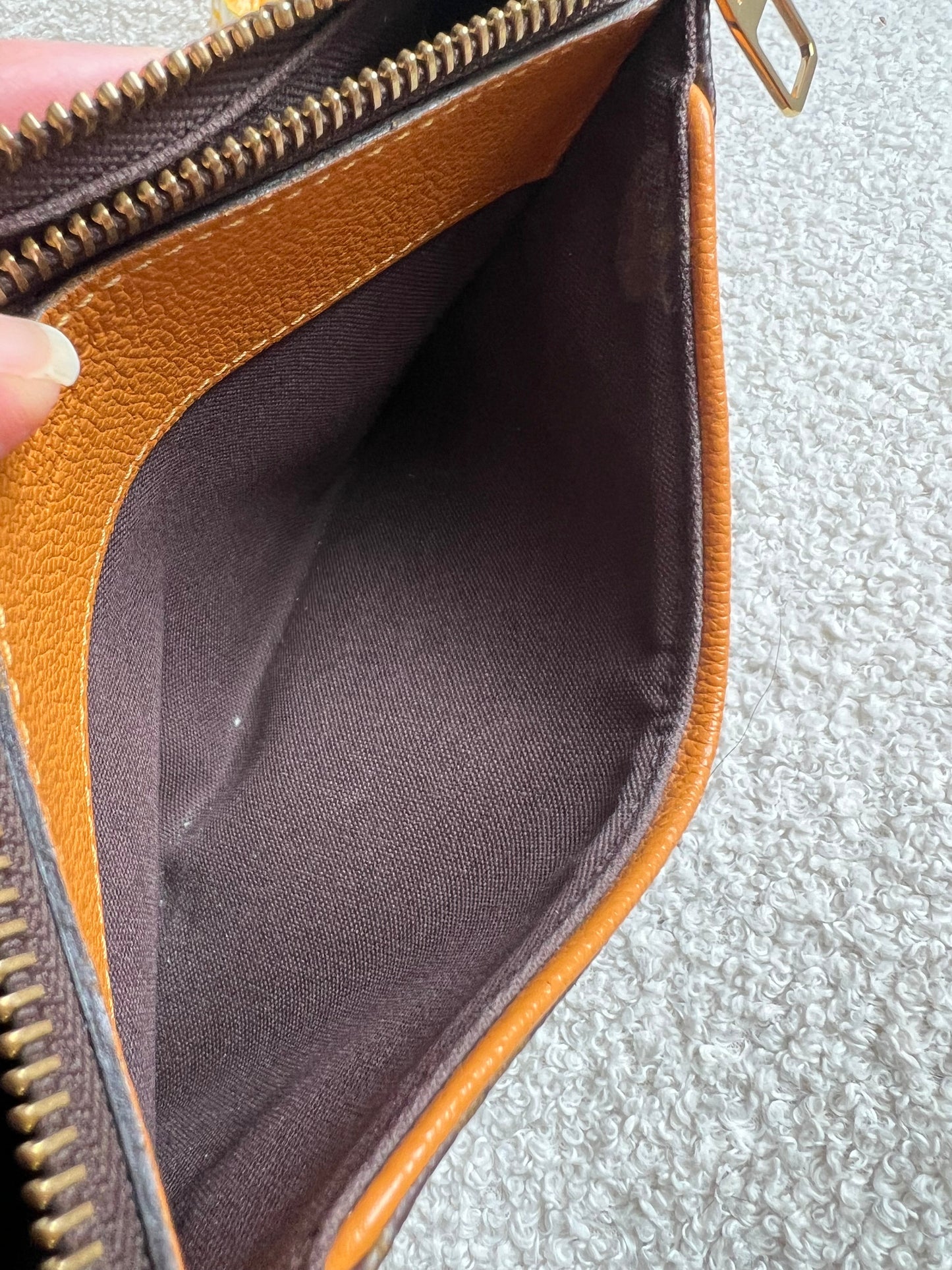 Louis Vuitton Monogram Safran Pallas Pochette