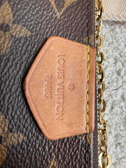 Louis Vuitton Multi Pochette Accessoires Khaki (RRP £2070)