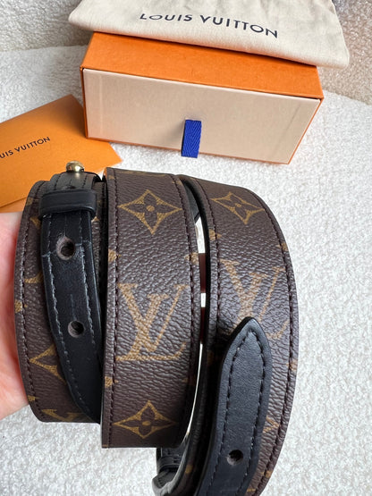 Louis Vuitton Bandouliere XL Monogram Noir Leather Shoulder Strap