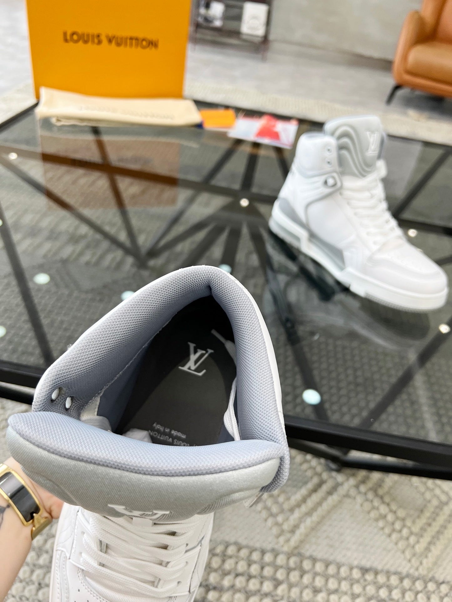 Louis Vuitton Trainer Sneakers Boot