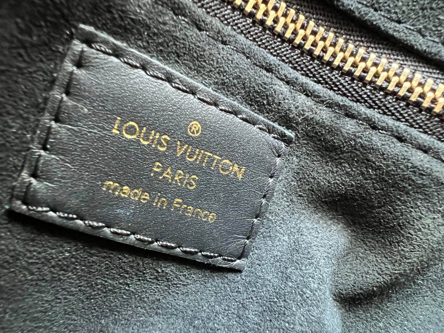 Louis Vuitton Black Empreinte Petite Malle Souple Bag (RRP £2420)
