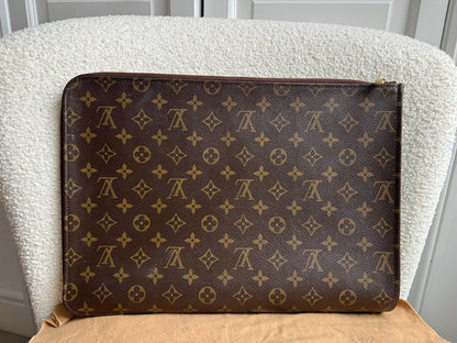 Louis Vuitton Monogram Poch Documents Portfolio Case 39