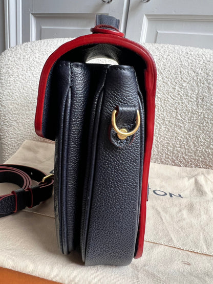 Louis Vuitton Pochette Metis Marine Rouge Empreinte (RRP £2,200)
