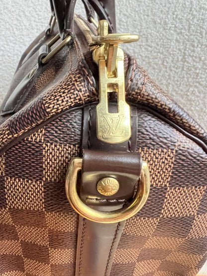 Louis Vuitton Speedy 25 Bandouliere Damier Ebene (RRP £1,440)