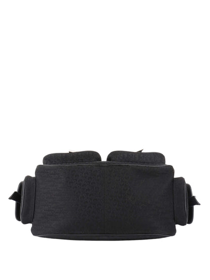 Dior Black Canvas Pocket Bag.