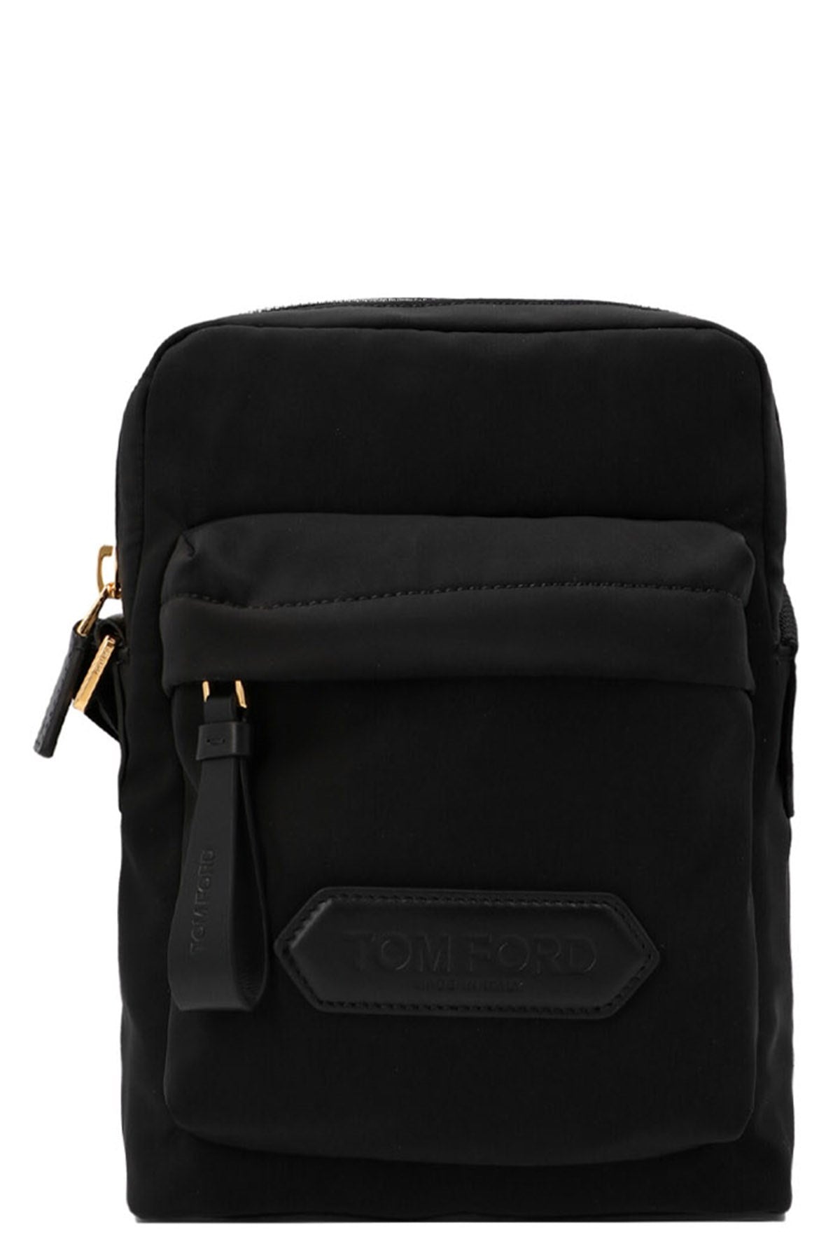 Tom Ford Men Logo Nylon Crossbody Bag