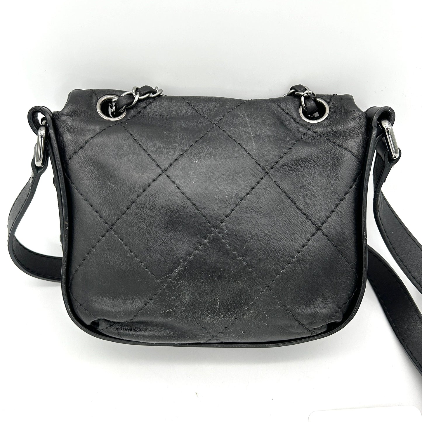 Chanel black quilted lambskin Country mini crossbody bag  ch66252cv