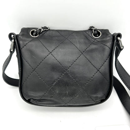 Chanel black quilted lambskin Country mini crossbody bag  ch66252cv